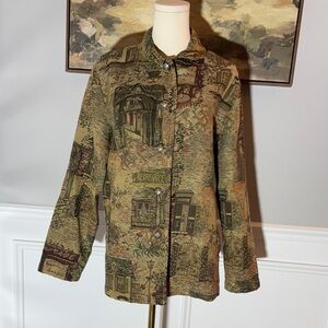 Vintage Renaissance Carpet Blazer